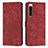 Leather Case Stands Flip Cover Holder Y08X for Sony Xperia 5 IV Red