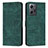 Leather Case Stands Flip Cover Holder Y08X for Xiaomi Redmi Note 12 4G Green