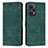 Leather Case Stands Flip Cover Holder Y08X for Xiaomi Redmi Note 12 Turbo 5G Green