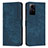 Leather Case Stands Flip Cover Holder Y08X for Xiaomi Redmi Note 12S Blue