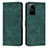 Leather Case Stands Flip Cover Holder Y08X for Xiaomi Redmi Note 12S Green