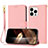 Leather Case Stands Flip Cover Holder Y09X for Apple iPhone 15 Pro