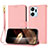 Leather Case Stands Flip Cover Holder Y09X for Huawei Honor X7a