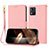 Leather Case Stands Flip Cover Holder Y09X for Motorola Moto E13