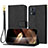 Leather Case Stands Flip Cover Holder Y09X for Motorola Moto E13