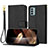 Leather Case Stands Flip Cover Holder Y09X for Nokia G22