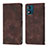 Leather Case Stands Flip Cover Holder YB1 for Motorola Moto E13