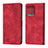 Leather Case Stands Flip Cover Holder YB1 for Motorola Moto Edge 40 Pro 5G Red