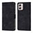 Leather Case Stands Flip Cover Holder YB1 for Motorola Moto G53 5G