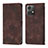 Leather Case Stands Flip Cover Holder YB1 for Motorola Moto G84 5G