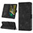 Leather Case Stands Flip Cover Holder YB1 for Nokia C100