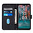 Leather Case Stands Flip Cover Holder YB1 for Nokia C12