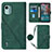 Leather Case Stands Flip Cover Holder YB1 for Nokia C12