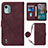 Leather Case Stands Flip Cover Holder YB1 for Nokia C12