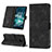 Leather Case Stands Flip Cover Holder YB1 for Nokia C200