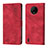 Leather Case Stands Flip Cover Holder YB1 for Nokia C200 Red