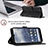 Leather Case Stands Flip Cover Holder YB1 for Nokia G100