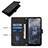 Leather Case Stands Flip Cover Holder YB1 for Nokia G60 5G