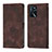 Leather Case Stands Flip Cover Holder YB1 for Oppo A16