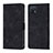 Leather Case Stands Flip Cover Holder YB1 for Oppo A16K Black