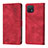 Leather Case Stands Flip Cover Holder YB1 for Oppo A16K Red