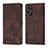 Leather Case Stands Flip Cover Holder YB1 for Oppo A18