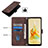 Leather Case Stands Flip Cover Holder YB1 for Oppo Reno8 T 4G