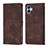 Leather Case Stands Flip Cover Holder YB1 for Samsung Galaxy A04 4G