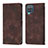 Leather Case Stands Flip Cover Holder YB1 for Samsung Galaxy A12 5G