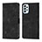 Leather Case Stands Flip Cover Holder YB1 for Samsung Galaxy A13 4G Black