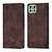 Leather Case Stands Flip Cover Holder YB1 for Samsung Galaxy A22s 5G