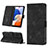 Leather Case Stands Flip Cover Holder YB1 for Samsung Galaxy Jump3 5G