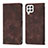 Leather Case Stands Flip Cover Holder YB1 for Samsung Galaxy M32 4G