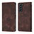 Leather Case Stands Flip Cover Holder YB1 for Samsung Galaxy S21 FE 5G