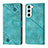 Leather Case Stands Flip Cover Holder YB1 for Samsung Galaxy S23 Plus 5G