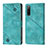 Leather Case Stands Flip Cover Holder YB1 for Sony Xperia 10 IV Green