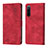 Leather Case Stands Flip Cover Holder YB1 for Sony Xperia 5 IV Red