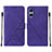 Leather Case Stands Flip Cover Holder YB1 for Sony Xperia 5 V