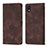 Leather Case Stands Flip Cover Holder YB1 for Sony Xperia Ace III