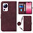 Leather Case Stands Flip Cover Holder YB1 for Xiaomi Mi 13 Lite 5G Red