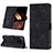 Leather Case Stands Flip Cover Holder YB1 for Xiaomi Mi 13T 5G