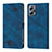 Leather Case Stands Flip Cover Holder YB1 for Xiaomi Poco X4 GT 5G Blue