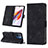 Leather Case Stands Flip Cover Holder YB1 for Xiaomi Redmi 11A 4G