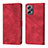 Leather Case Stands Flip Cover Holder YB1 for Xiaomi Redmi K50i 5G Red