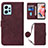 Leather Case Stands Flip Cover Holder YB1 for Xiaomi Redmi Note 12 4G