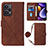 Leather Case Stands Flip Cover Holder YB1 for Xiaomi Redmi Note 12 Turbo 5G