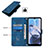 Leather Case Stands Flip Cover Holder YB2 for Motorola Moto E22