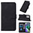 Leather Case Stands Flip Cover Holder YB2 for Motorola Moto G54 5G