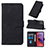 Leather Case Stands Flip Cover Holder YB2 for Motorola Moto G84 5G