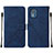 Leather Case Stands Flip Cover Holder YB2 for Nokia C02